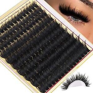Volume Lash Clusters With Spiky Manga Lash Clusters 300D Eyelash Clusters